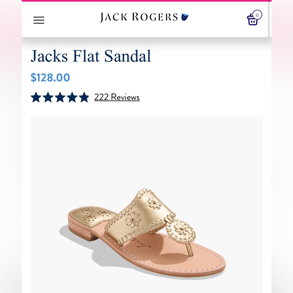 Jack Rogers Jack flat sandal